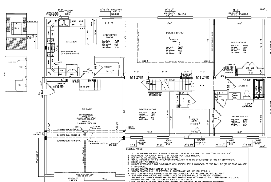 First floor plan